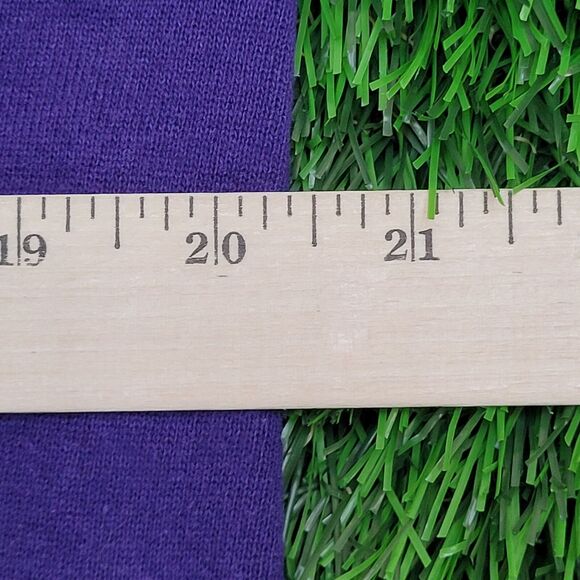 Vintage 80s Jerzees Sweatshirt Womens Large 20x23 Purple - Picture 11 of 12